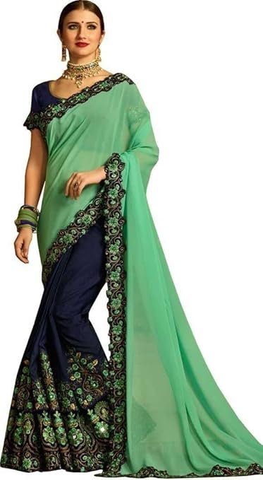 Gulkand Embroidery Sequence Zari Work Fancy Saree