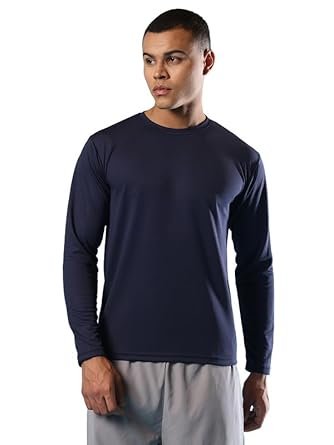 Mens 4 Way Lycra Full Sleeves Gym Tshirt