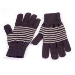 VP Oswal Striped Woolen Gloves