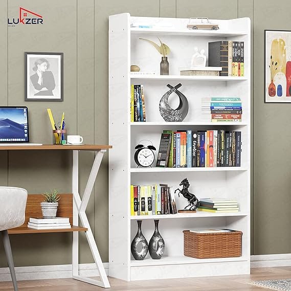 louvered shutter solid wood white and wood bookcase