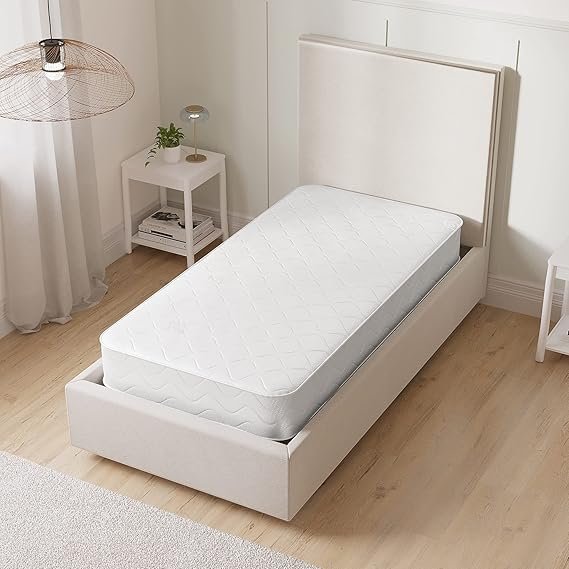 White Single Bed Mattress