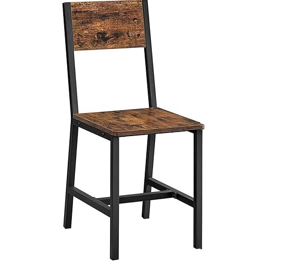 Vintage Industrial Antique Reclaimed Metal Dining Chair