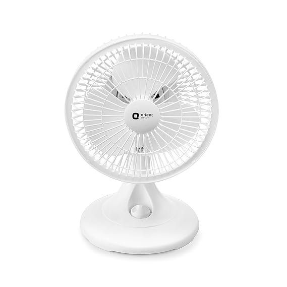 White Electric Table Fans