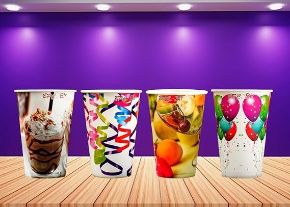 350ml Disposable Printed Paper Cup