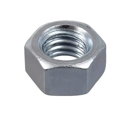 Mild Steel Nylock  Hex Nut M10, Diameter: 10 mm
