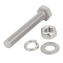 Mild Steel Rack Bolt Screw, Size: 1 inch