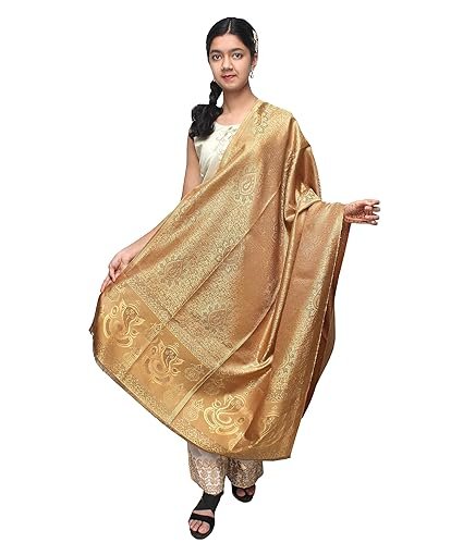 Golden Zari Shawls