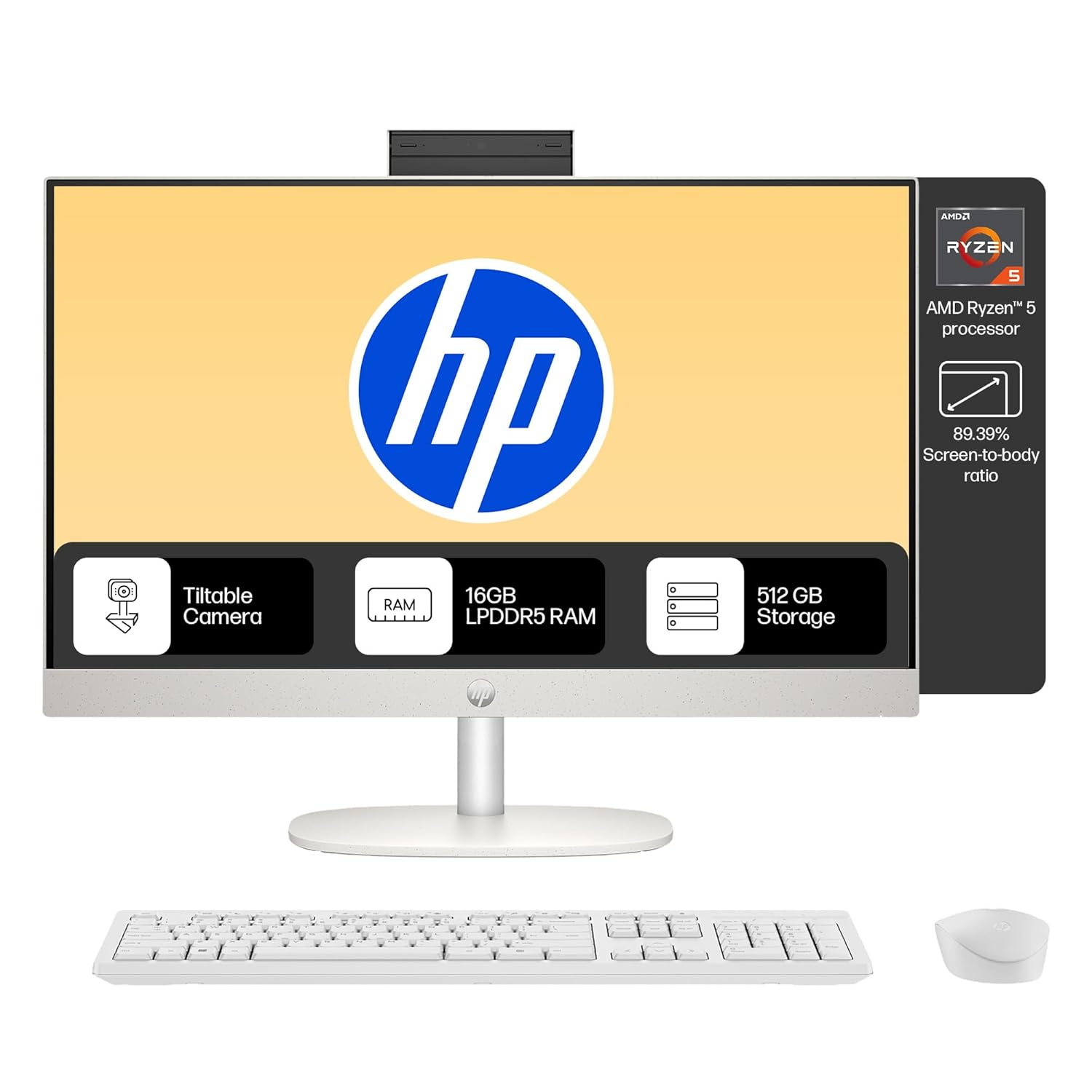 HP 27CR0345IN All In One Desktop