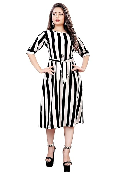 Women's Knee-Length Casual Summer Dress 2024.