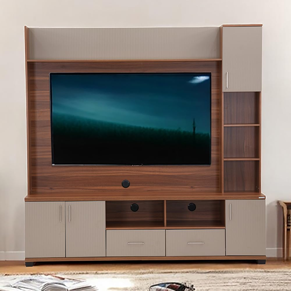 Wooden TV Wall Unit