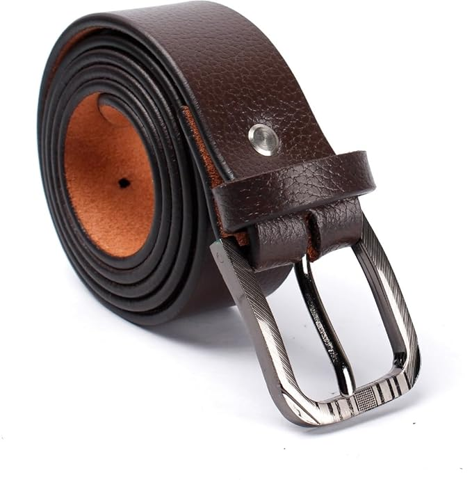 CIMONI Premium Genuine Leather Belt for Men Classic Design Texture Formal & Casual Waist Belt