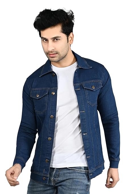 Mens Blue Denim Jacket