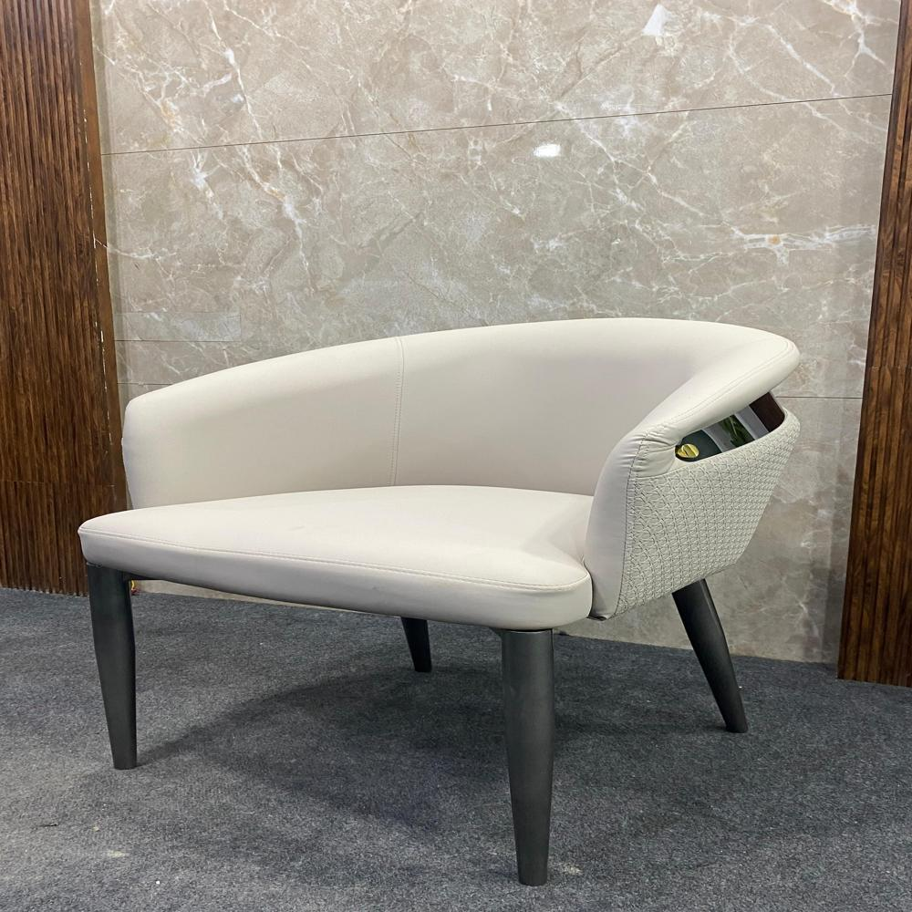 FurnSign Leatherette Wooden Restaurant Chair