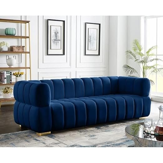 3 Seater Velvet Sofa