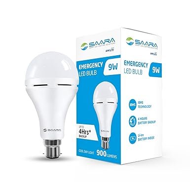 9W Turbo Rechargeable Led Bulb On/Off Mode Charging
