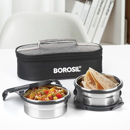 Capacity: 400 mL Stainless Steel Lunch Box