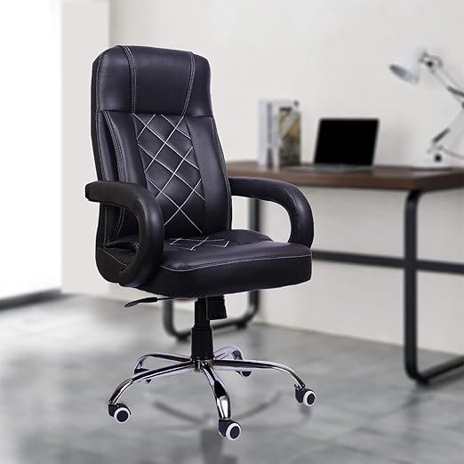 Black Office Director Revolving Chair