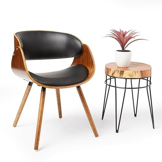 wooden leather Chairs
