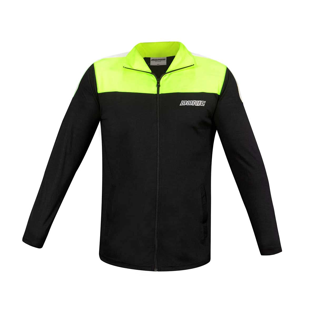 Polyester border green School Track Suit