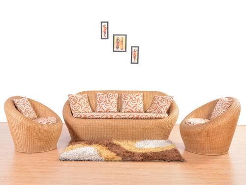 5 Seater Cane Sofa Set