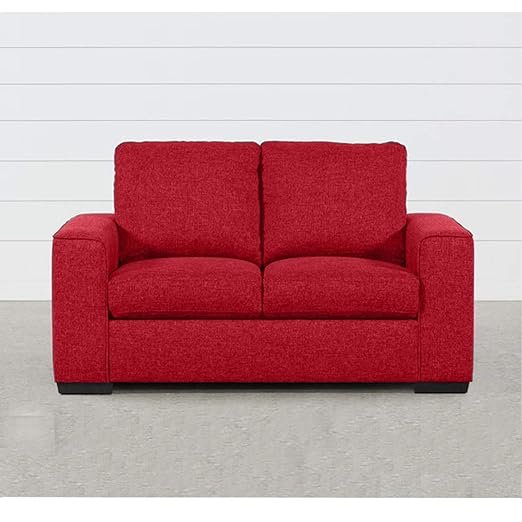 Red 2 Seater Outdoor Sofa Set