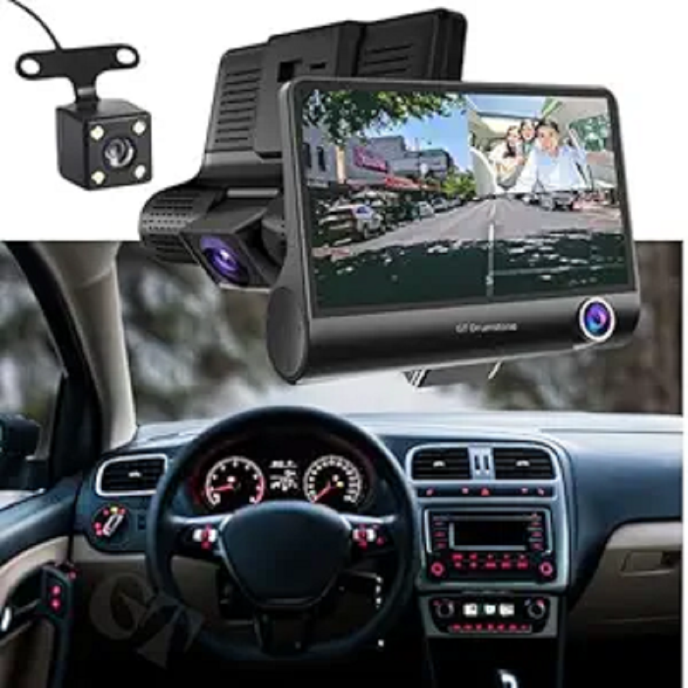 1080P Full HD Dashboard Camera Front and Rear Dash Camera with G Sensor